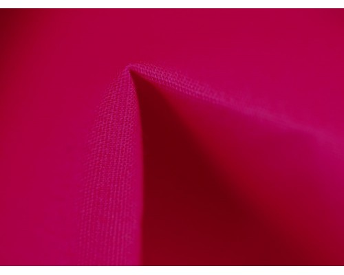 Plain Cotton Poplin Fabric -  Hot Pink